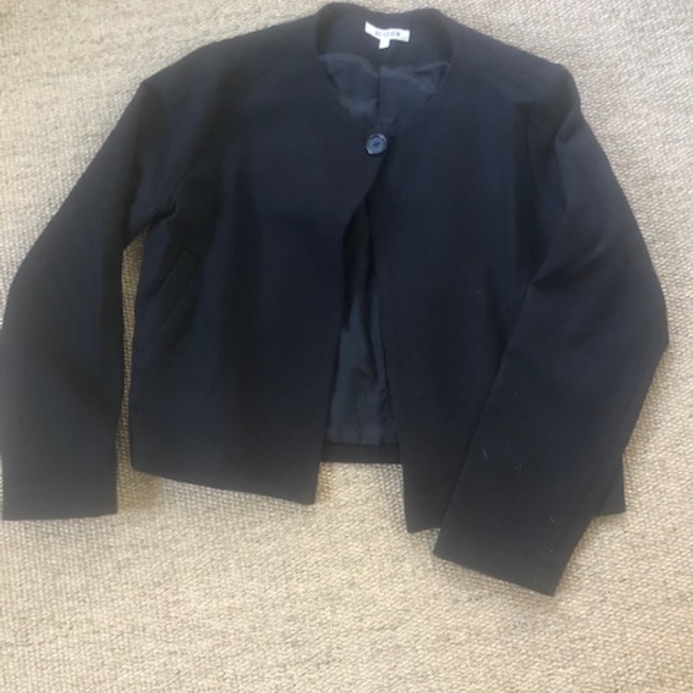 Ali Golden Wool Crop Jacket